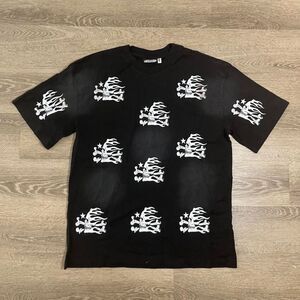 Hellstar All Over Skull T-Shirt Black